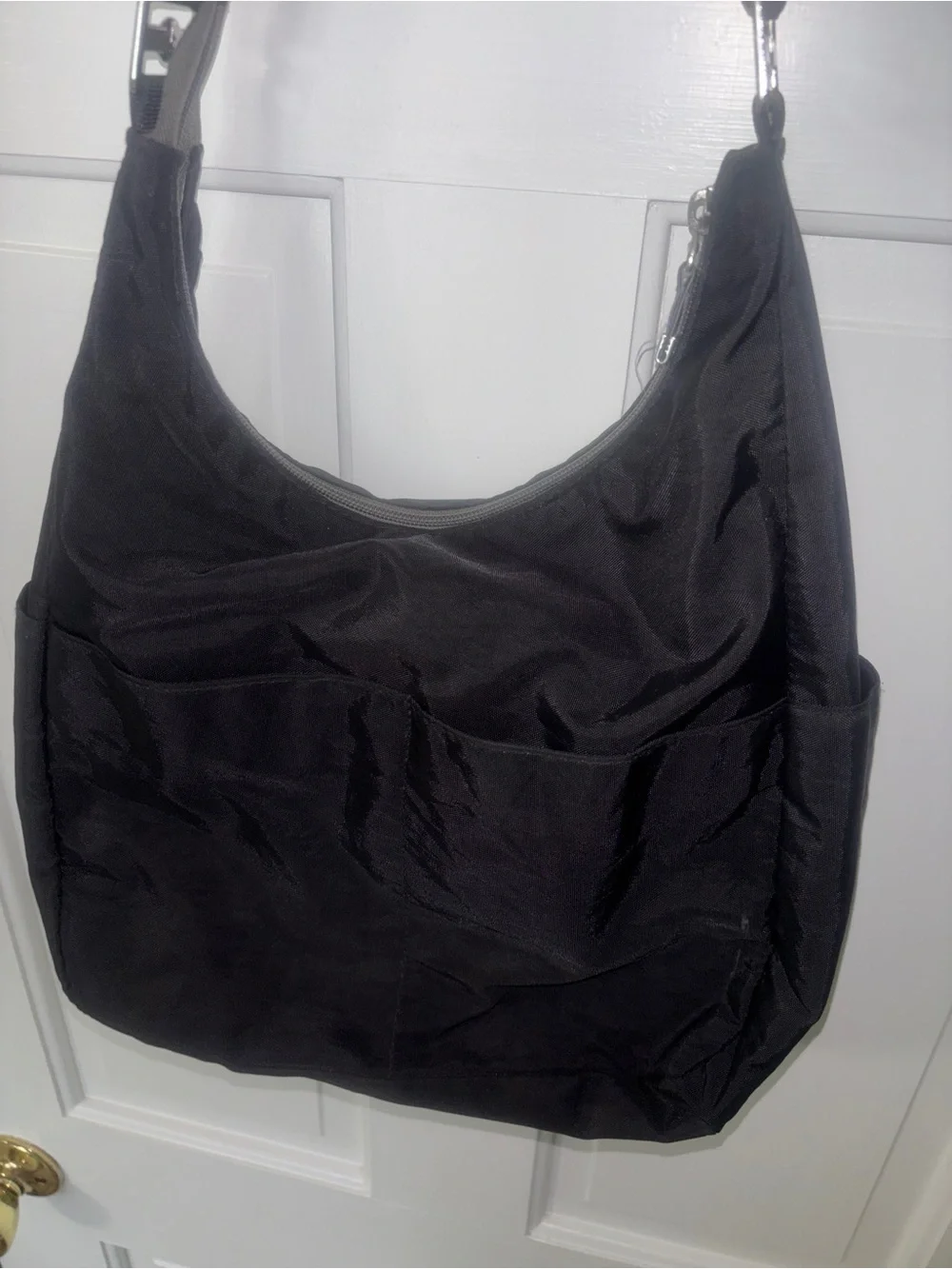Baggallini Black Shoulder Hobo Bag